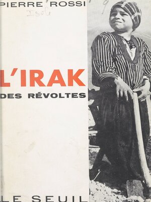cover image of L'Irak des révoltes